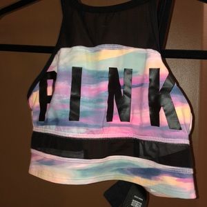 Pink Sports Bra Top